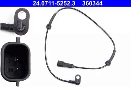 Sensor, wheel speed ATE 24.0711-5252.3)