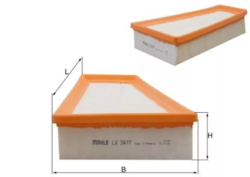 Luftfilter KNECHT LX 3477)
