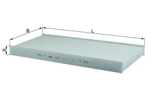 Kabinenluftfilter KNECHT LA 252)