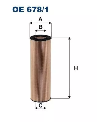 Ölfilter FILTRON OE 678/1)