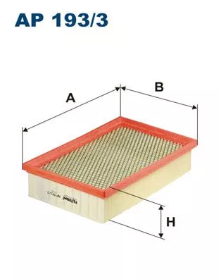 Luftfilter FILTRON AP 193/3)
