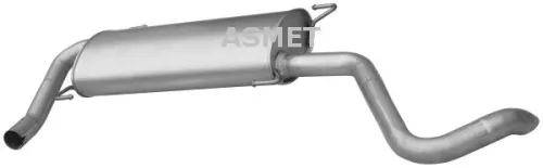 Endschalldämpfer ASMET 09.096)