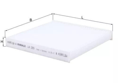 Kabinenluftfilter KNECHT LA 359)