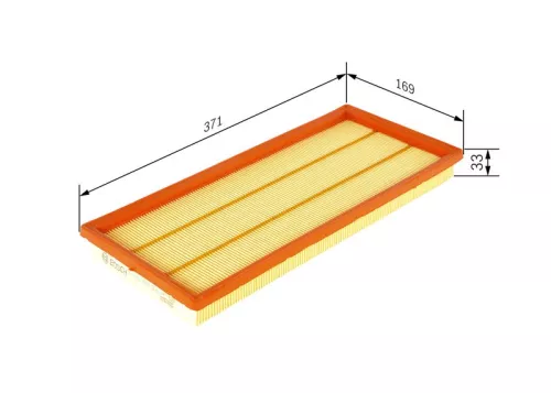 Air Filter BOSCH F 026 400 326)