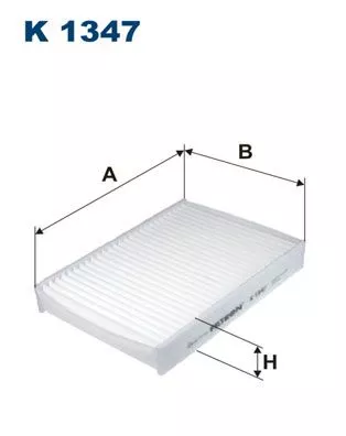 Kabinenluftfilter FILTRON K 1347)