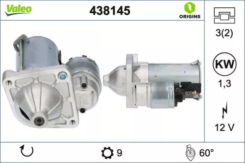 Starter VALEO 438145)