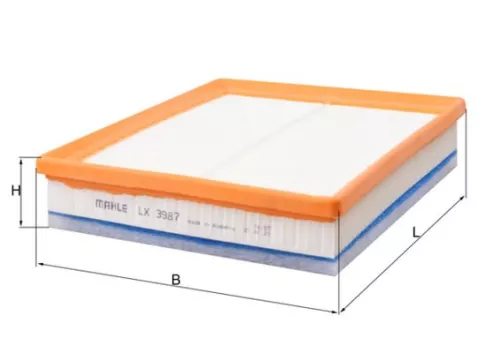Luftfilter KNECHT LX 3987)