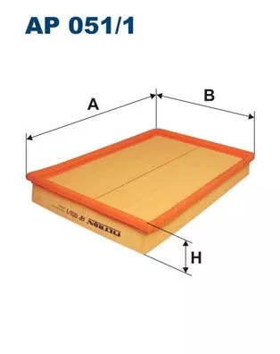 Air Filter FILTRON AP 051/1)