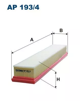 Luftfilter FILTRON AP 193/4)