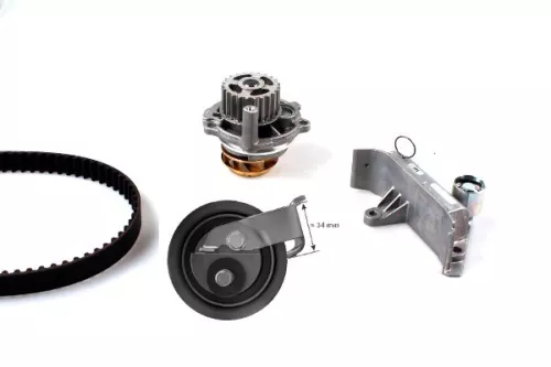 Water Pump & Timing Belt Kit HEPU PK05728)