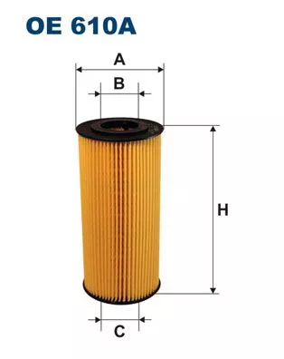 Ölfilter FILTRON OE 610A)