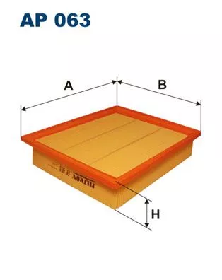 Luftfilter FILTRON AP 063)