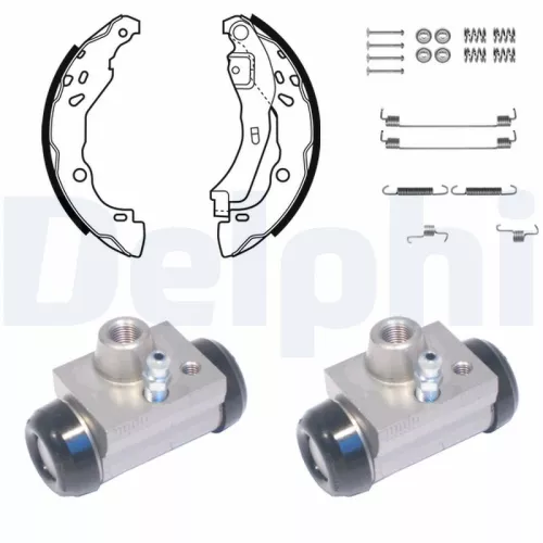 Brake Shoe Set DELPHI KP1077)