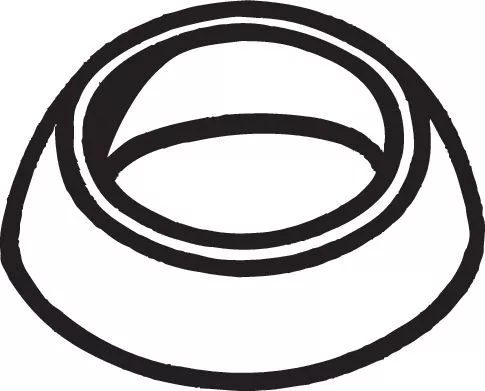 Dichtung, Auspuffrohr BOSAL 256-116)
