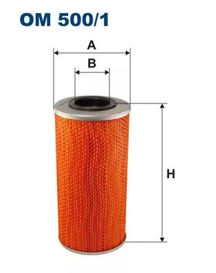 Ölfilter FILTRON OM 500/1)