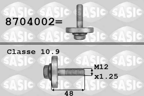 Pulley Bolt SASIC 8704002)