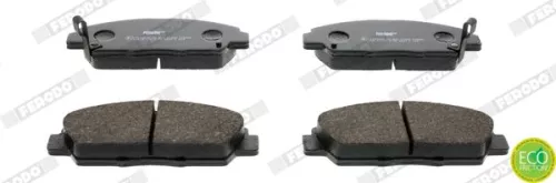 Brake Pad Set, disc brake FERODO FDB904)
