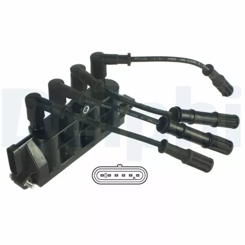 Ignition Coil DELPHI GN10492-12B1)