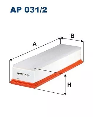 Luftfilter FILTRON AP 031/2)
