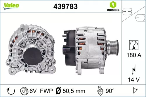 Alternator VALEO 439783)