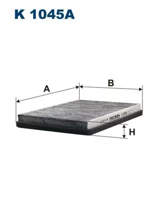 Filter, cabin air FILTRON K 1045A)