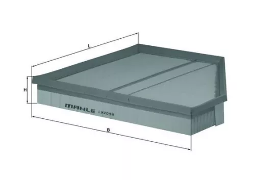 Luftfilter KNECHT LX 2098)