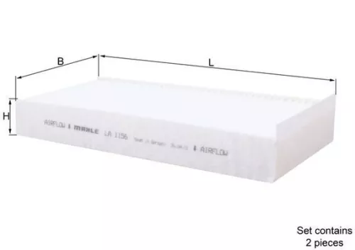 Filter, cabin air KNECHT LA 1156/S)