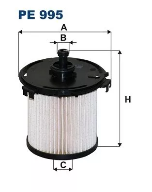 Kraftstofffilter FILTRON PE 995)