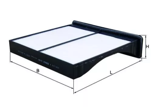Kabinenluftfilter KNECHT LA 461)