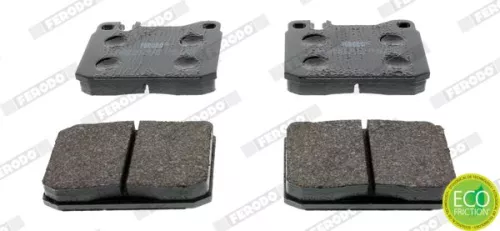 Brake Pad Set, disc brake FERODO FDB143)