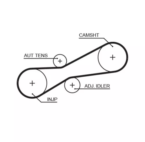 Timing Belt GATES 5494XS)