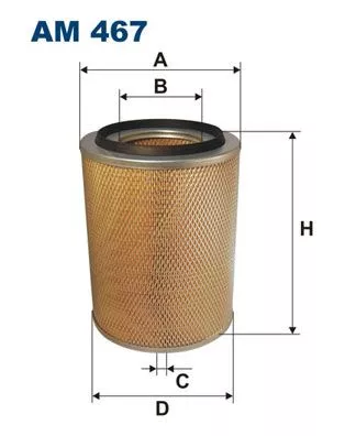 Luftfilter FILTRON AM 467)