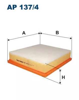 Air Filter FILTRON AP 137/4)