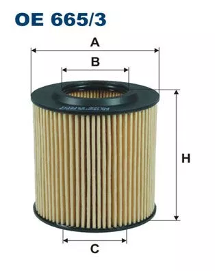 Oil Filter FILTRON OE 665/3)