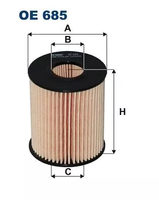 Oil Filter FILTRON OE 685)