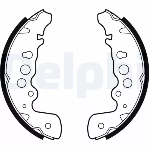 Brake Shoe Set DELPHI LS1882)