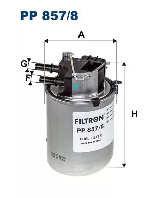 Fuel Filter FILTRON PP 857/8)