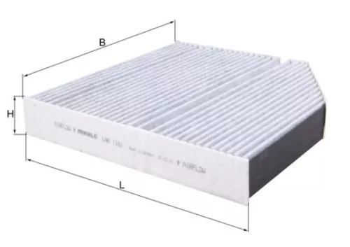 Filter, cabin air KNECHT LAK 1161)