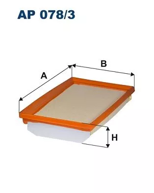 Air Filter FILTRON AP 078/3)