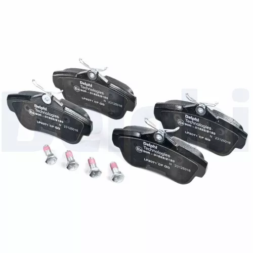 Brake Pad Set, disc brake DELPHI LP2071)