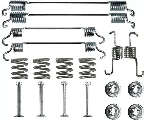 Accessory Kit, brake shoes TRW SFK449)