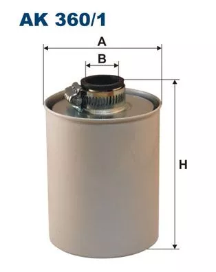 Air Filter FILTRON AK 360/1)