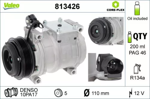 Kompressor, Klimaanlage VALEO 813426)