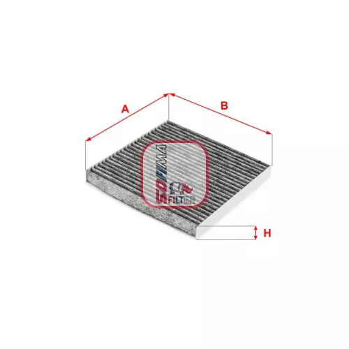 Filter, cabin air SOFIMA S 4286 CA)