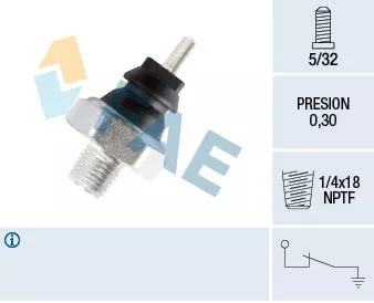 Oil Pressure Switch FAE 12220)