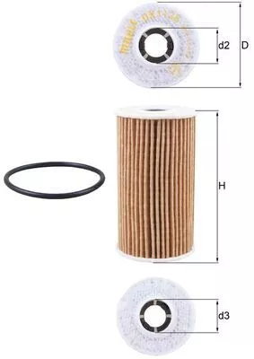 Ölfilter KNECHT OX 1138D)