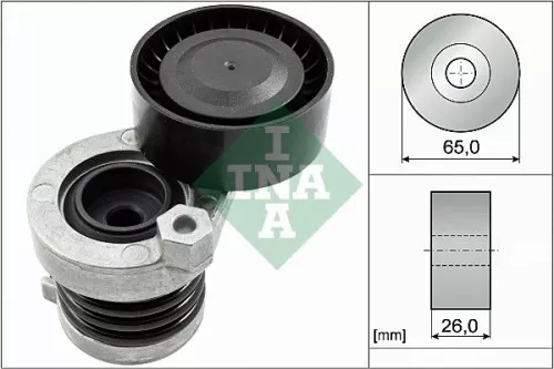 Riemenspanner, Keilrippenriemen Schaeffler INA 534 0551 10)