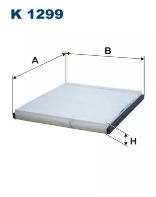 Filter, cabin air FILTRON K 1299)