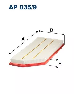 Luftfilter FILTRON AP 035/9)