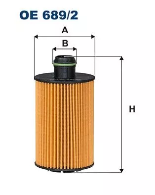 Ölfilter FILTRON OE 689/2)